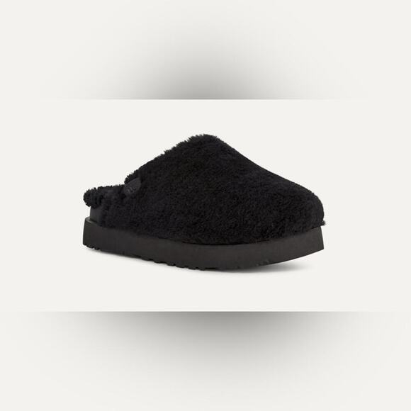 Ugg Fuzz Sugar Slide Black size 9 - Picture 2 of 12